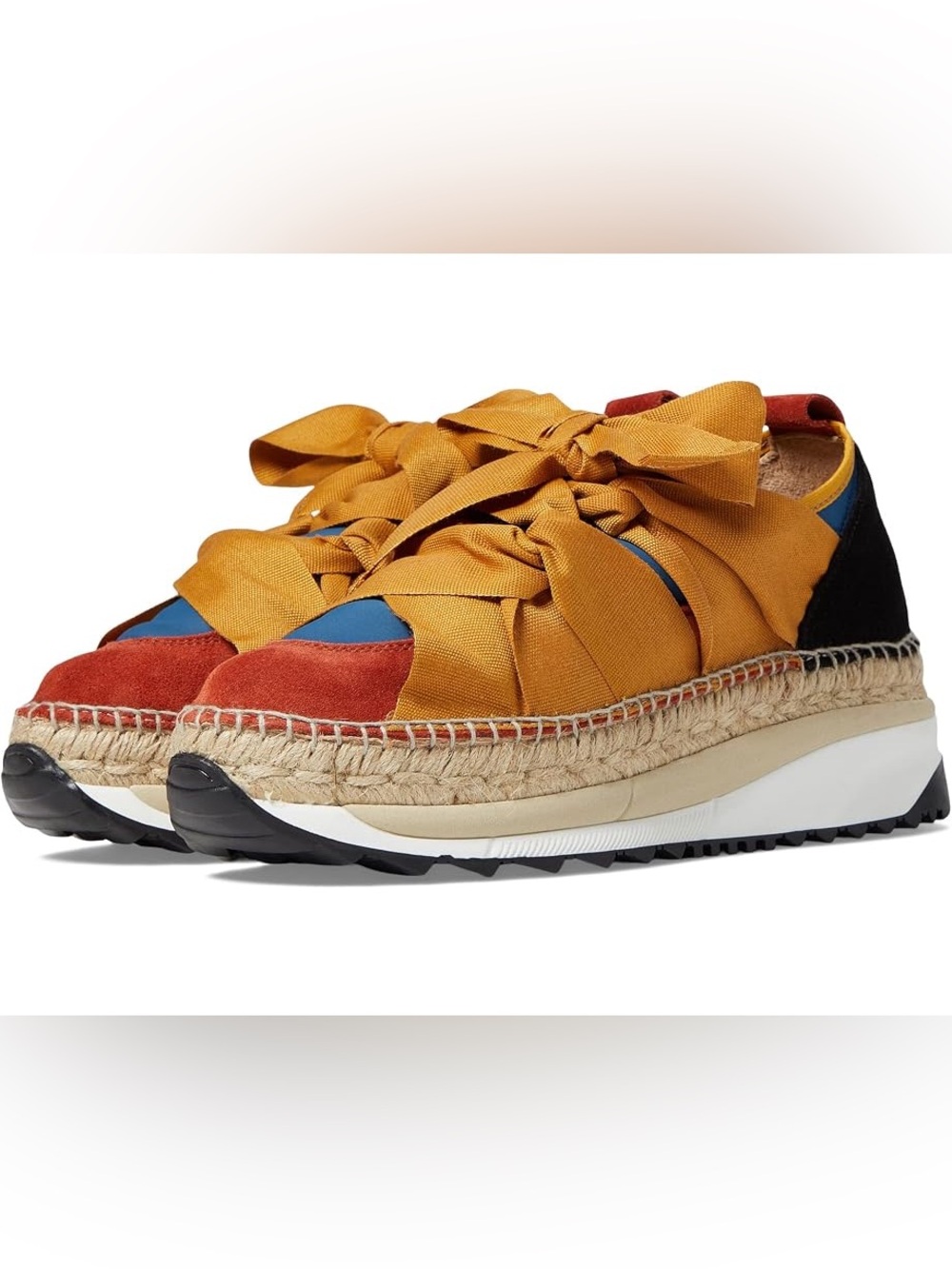 Free People Chapmin Espadrille Sneaker Platform Women’s size 40 9.5